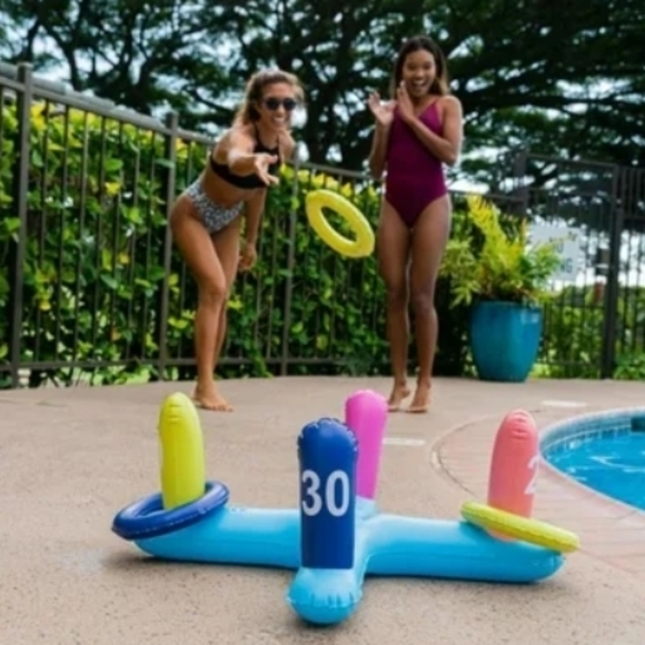PoolCandy Inflatable Ring Toss - Picture 3 of 5